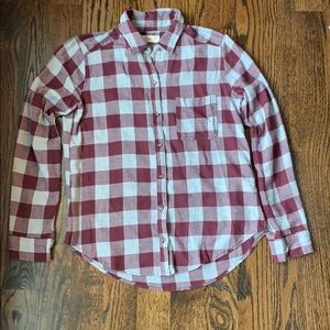 Hollister: Plaid Flannel Shirt